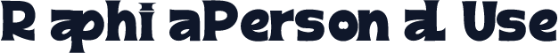 Raphia Personal Use