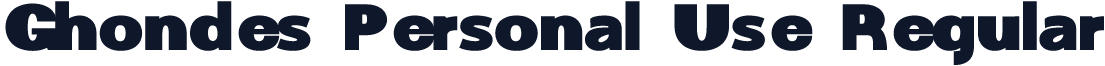 Ghondes Personal Use Regular