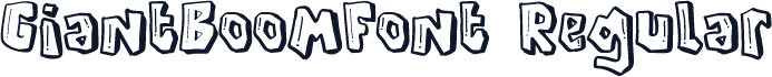 GiantBoomFont Regular