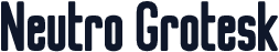 Neutro Grotesk
