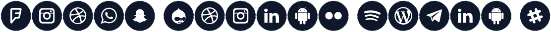 Icons Social Media 8