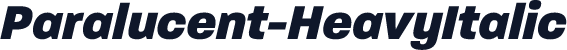 Paralucent-HeavyItalic