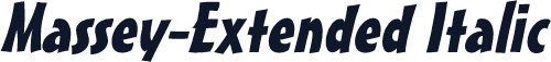 Massey-Extended Italic