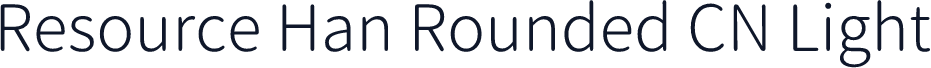 Resource Han Rounded CN Light