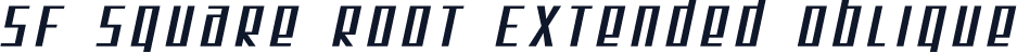 SF Square Root Extended Oblique