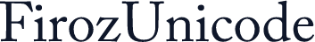 Firoz Unicode