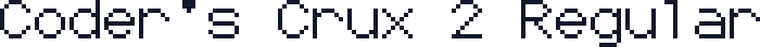 Coder's Crux 2 Regular