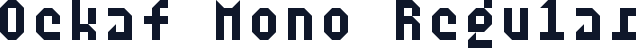 Oekaf Mono Regular