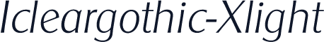 Icleargothic-Xlight