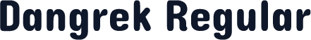 Dangrek Regular