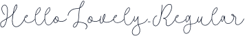 HelloLovely-Regular