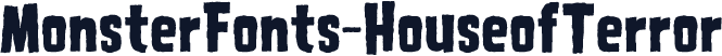 MonsterFonts-HouseofTerror