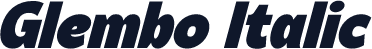 Glembo Italic