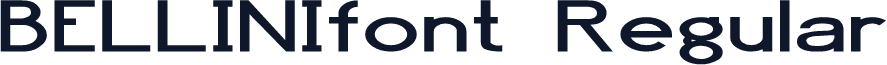 BELLINIfont Regular
