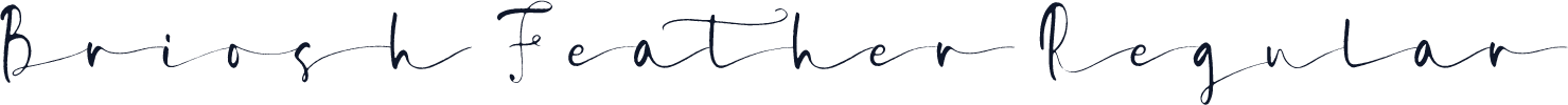 Briosh Feather Regular