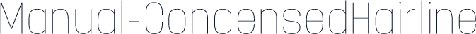 Manual-CondensedHairline