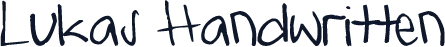 Lukas Handwritten