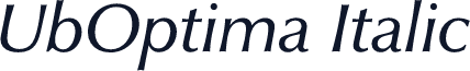 UbOptima Italic