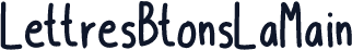 LettresBtonsLaMain