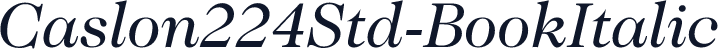 Caslon224Std-BookItalic