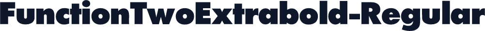 FunctionTwoExtrabold-Regular