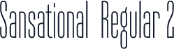 Sansational  Regular 2