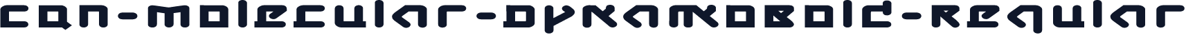 CQN-Molecular-DynamoBold-Regular