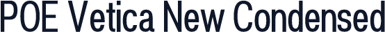 POE Vetica New Condensed