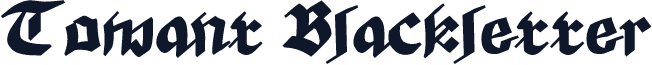 Tomant Blackletter