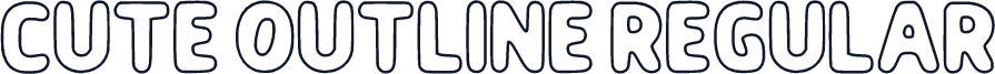 Cute Outline Regular