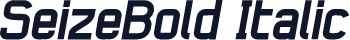 SeizeBold Italic