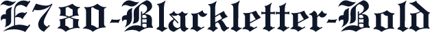 E780-Blackletter-Bold