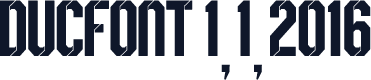 DucFont 1,1,2016