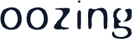 oozing