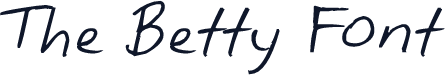 The Betty Font
