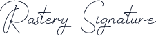 Rastery Signature