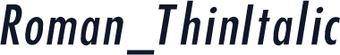 Roman_ThinItalic
