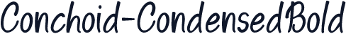 Conchoid-CondensedBold