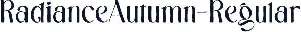 RadianceAutumn-Regular