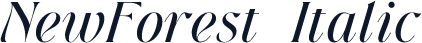 NewForest-Italic