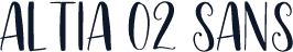 Altia 02 Sans