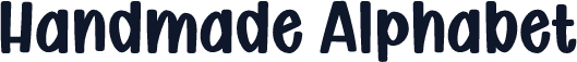 Handmade Alphabet