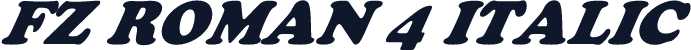 FZ ROMAN 4 ITALIC