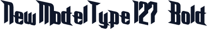 NewModelType127 Bold