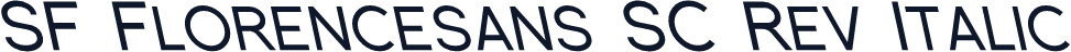 SF Florencesans SC Rev Italic