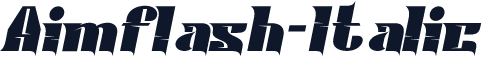 Aimflash-Italic