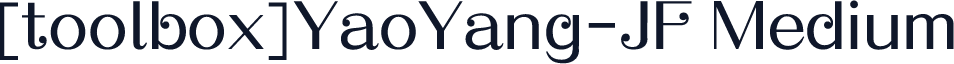 [toolbox]YaoYang-JF Medium