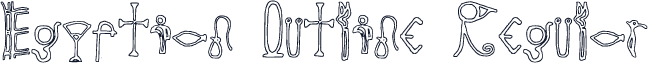 Egyptian Outline Regular