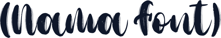 (Nama Font)