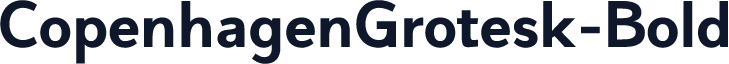 CopenhagenGrotesk-Bold